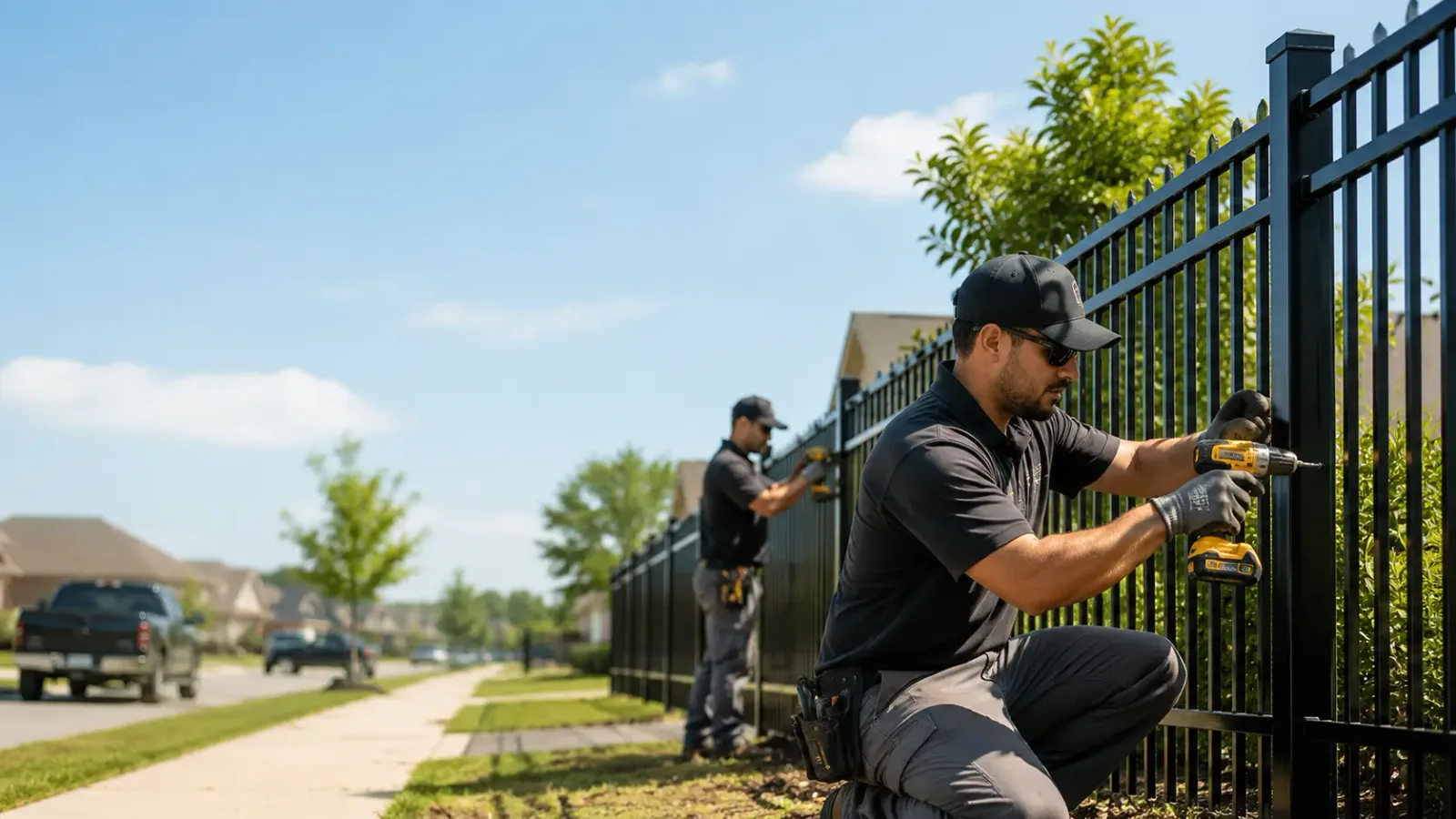 Metal Fence Installation in East Meadow, NY